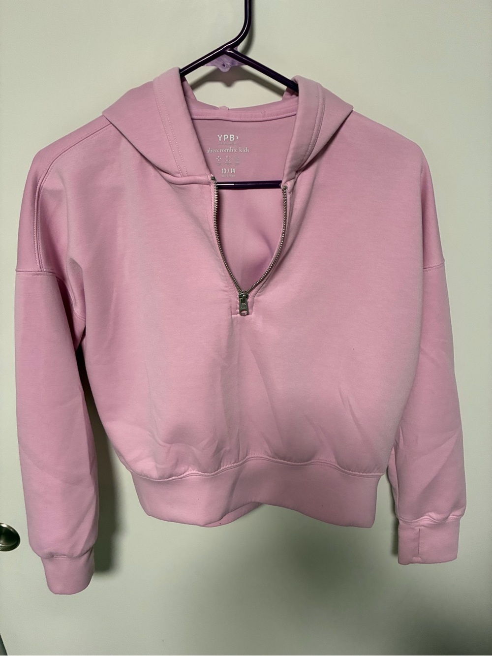 abercrombie kids  Half-Zip Hooded Sweatshirt